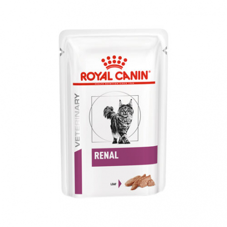 Royal Canin VDIET Feline Renal Loaf 12X85G