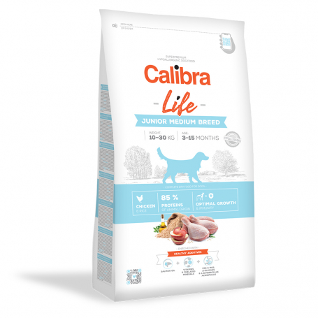Calibra Dog Life Junior Medium Breed Chicken Calibra Dog Life Junior Medium Breed Chicken