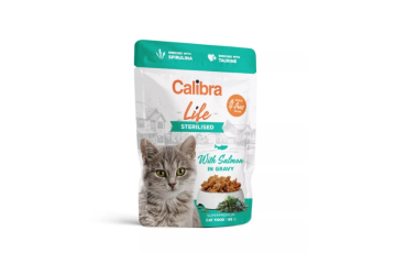 Calibra Cat Life Pouches - Salmon In Gravy 28x85G